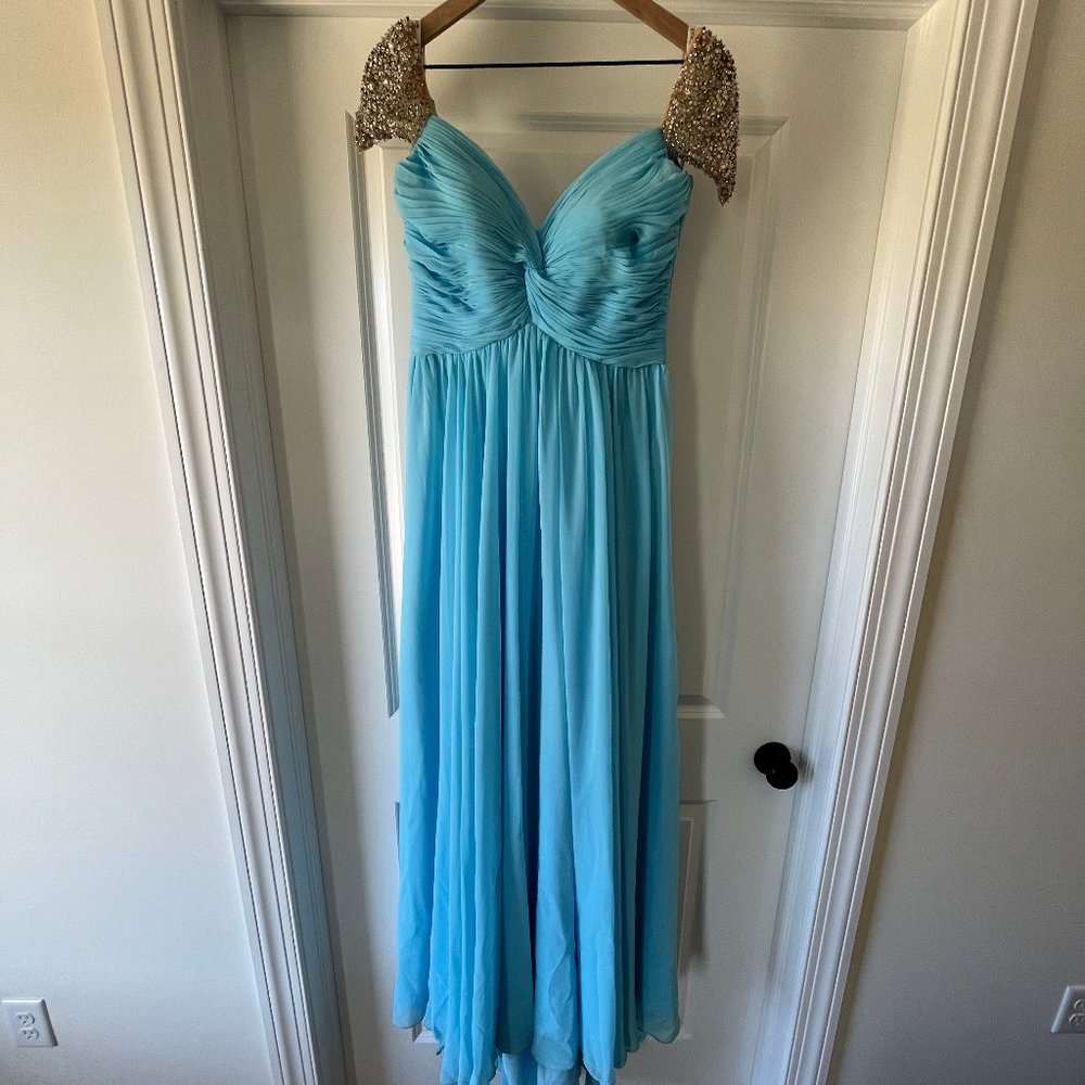 Panoply Prom Dress - Sky Blue